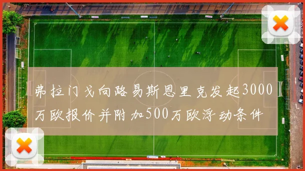 弗拉门戈向路易斯恩里克发起3000万欧报价并附加500万欧浮动条件